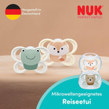 Chupetes NUK Perfect Match Air para bebés | 0-6 meses | Chupetes de ortodoncia que favorecen la circulación del aire y previenen erupciones provocadas por la saliva | 95% de aceptación por parte de los bebés** | Winnie the Pooh de Disney | Paquete de 2