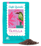 Café de Especialidad Café Quindío - 100% granos de café Arábica, Colombia - con notas naturales de vainilla dulce (250g) - ideal para café filtrado, máquinas portafiltro o prensa francesa