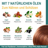 Leganza Bálsamo Natural Tinte Capilar Color 71 Café Latte | Tinte para el cabello sin amoniaco | Enriquecido con 7 aceites naturales | 150 ml tinte para el cabello Naty Shop