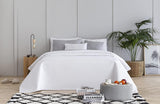 Todocama Fine Boutique Colcha con Estampado de Diamantes Primavera Verano Otoño Invierno 100% Microfibra Extra Suave Colcha Multifuncional 105-200 X 260cm Camas y Mantas Beige Besuche den Todocama-Store Cama Blanca 80/90 - 180X260Cm