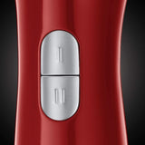 Russell Hobbs Stabmixer [3 en 1: Pürierstab/Zerkleinerer, Mixer- & Schneebesenaufsatz] Desire Rot (sin Bpa y Spülmaschinenfestes Zubehör, Für Smoothie, Suppen Saucen, Joghurt Babynahrung) 24700-56 Kitchen Naty Shop