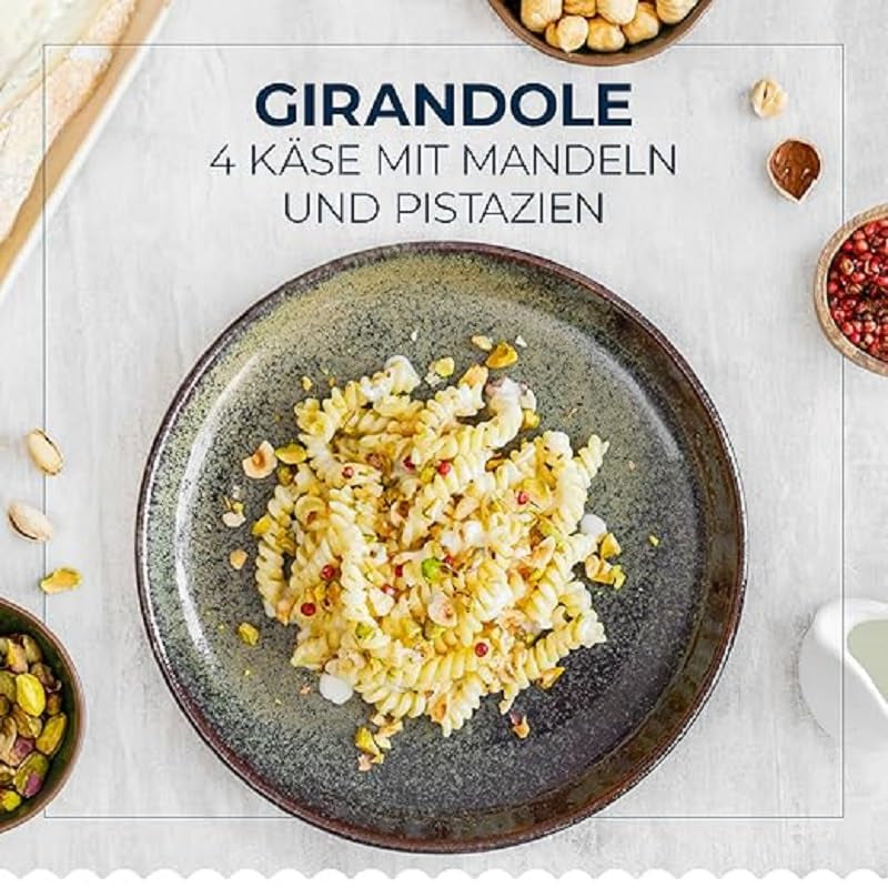 Pasta Barilla Clásica Girandole no. 34, elaborado con trigo duro de alta calidad, siempre al dente (1 x 500g)