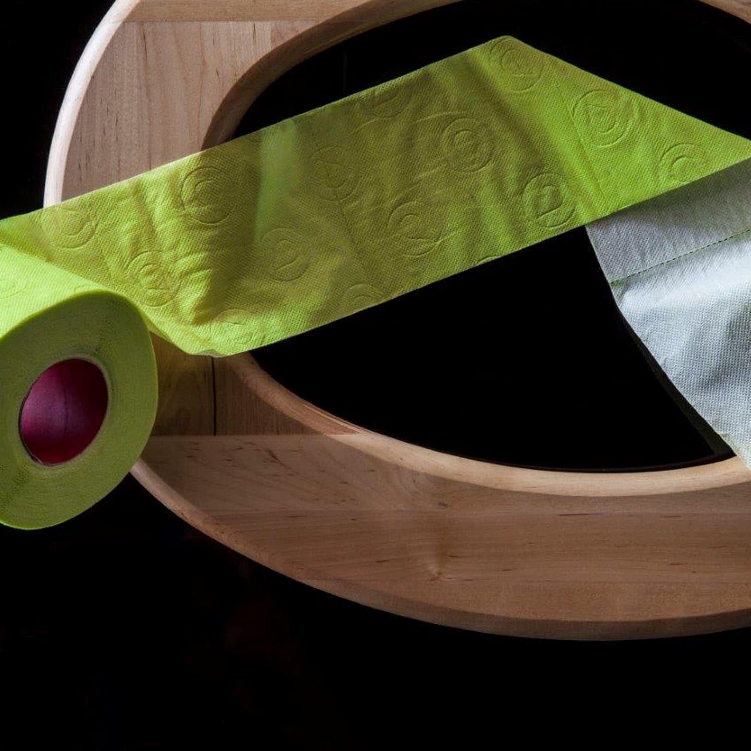 Papel higiénico Renova, verde, 4 rollos