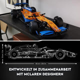 Coche de carreras de Fórmula 1 Lego Technic Mclaren - Modelo de F1 para adultos con motor V6 y dirección - Regalo para aficionados y coleccionistas de deportes de motor - 42141 Juegos de construcción Besuche den LEGO-Store