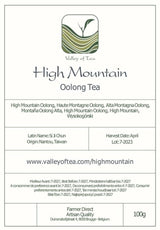 Té Tie Guan Yin Oolong - Té de hojas sueltas Formosa de Taiwán - Té largo Wu de Taiwán - Té azul - Té Olongh Té Ti Kuan Yin Olong Té Olong Té azul Té Ti Té Tieguanyin Té Taiwán