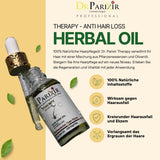 Dr Parixir Sérum Anticaída - Solución eficaz con aceite de oliva y romero, 30ml | Reduce la caída del cabello y fortalece las raíces del cabello Naty Shop Hair Care
