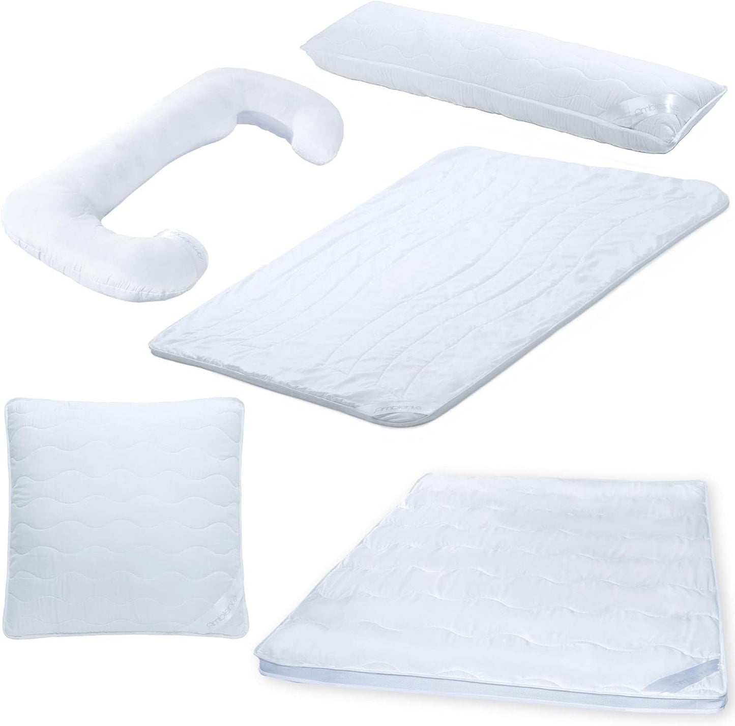 Ambiente Edredón Ligero Verano 220 X 240 Cm Edredón Microfibra Transpirable Invierno Verano Edredones y Edredones Naty Shop
