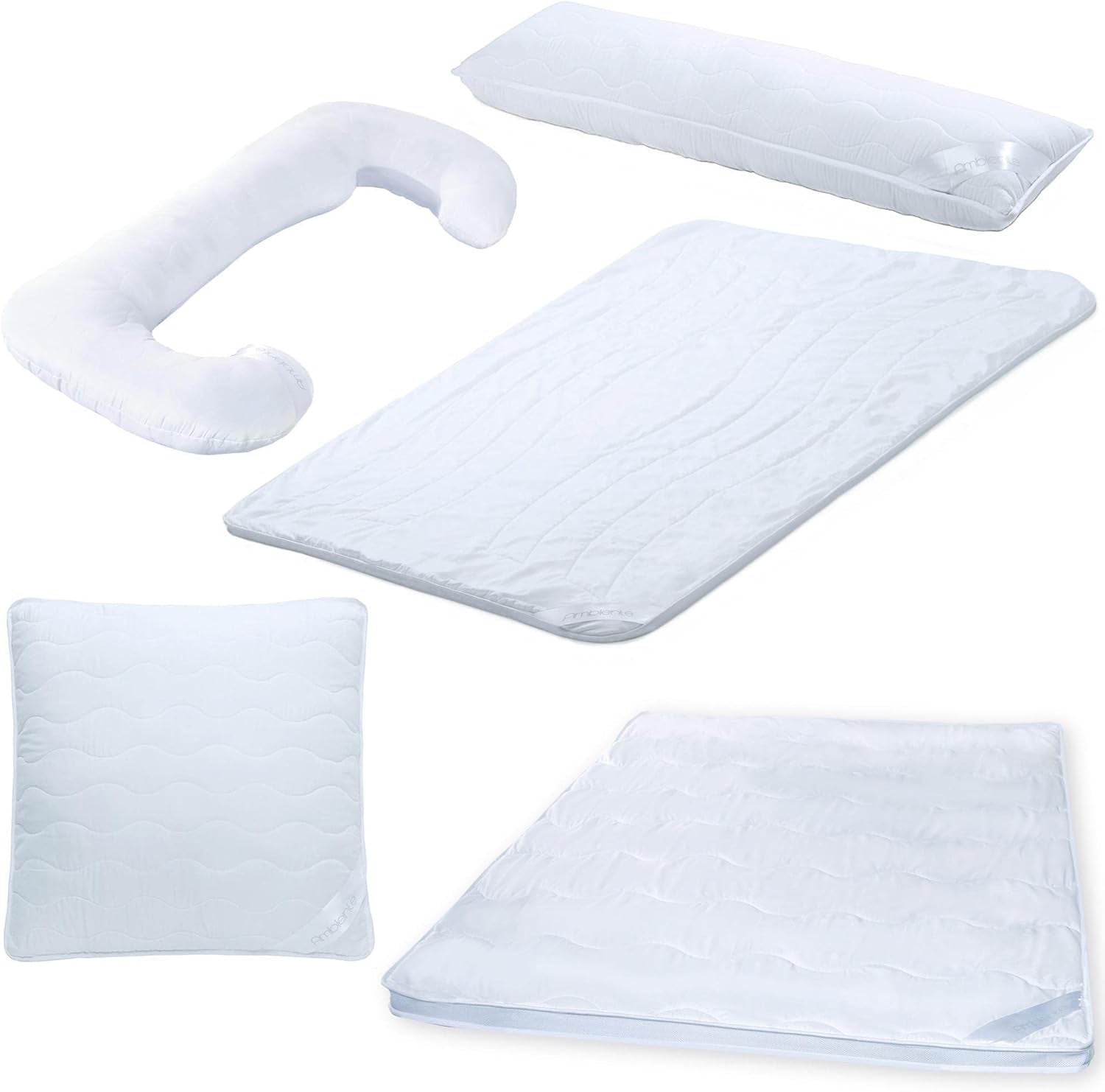 Ambiente Edredón Ligero Verano 220 X 240 Cm Edredón Microfibra Transpirable Invierno Verano Edredones y Edredones Naty Shop
