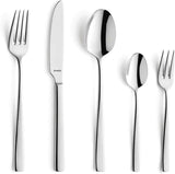 Amefa Satina Juego de cubiertos de 60 piezas, para 12 personas, Safe Kitchen Naty Shop Fresh 30-Teilig
