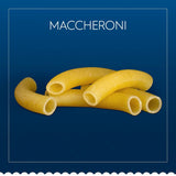 Pasta Barilla Maccheroni Clásicos núm. 44 de trigo duro de alta calidad, siempre al dente, 500g