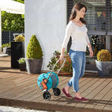 Carro portamangueras GARDENA CleverRoll S, carrete para mangueras, almacenamiento compacto (18500-20)