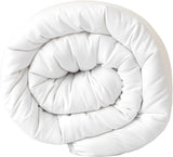 Good Nite Edredón Doble, 4,5 Tog, Edredón De Verano, Edredón Doble, Blanco, Edredón, Poliéster, Suave Y Ligero, Lavable A Máquina Con Bandas En Las Esquinas (Cama Doble 200 X 200 Cm) Mantas y edredones Naty Shop 10,5 Tog Individual 135Ã-200Cm