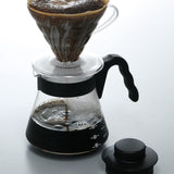 4977642019126 Jarra para servir café V60 700 ml VCS-02B, vidrio, incoloro, 17,3 x 14,1 x 13 cm