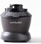 Nutribullet Batidora de tamaño completo, batidora eléctrica, batidora multifunción Stabmixer, batidora profesional, potencia de 1000 vatios, vaso de 1,6 l, gris, NBF450DG Cocina Naty Shop