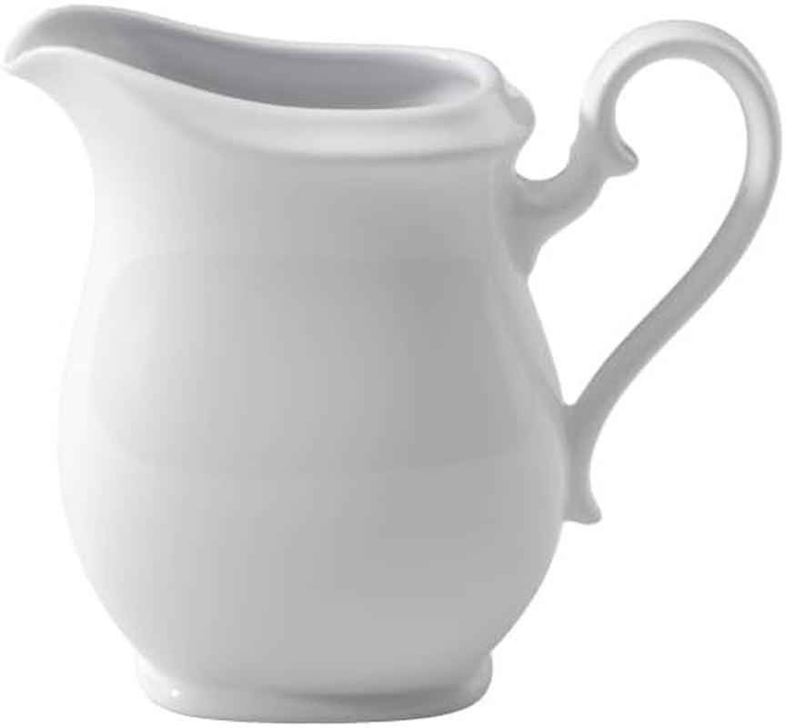 Villeroy & Boch Royal Milk Jug, pequeña jarra de leche con un diseño sencillo, fabricada en porcelana premium de alta calidad, apta para lavavajillas, 250 ml