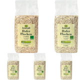 Avena ecológica, copos pequeños, 500 g (1 paquete)