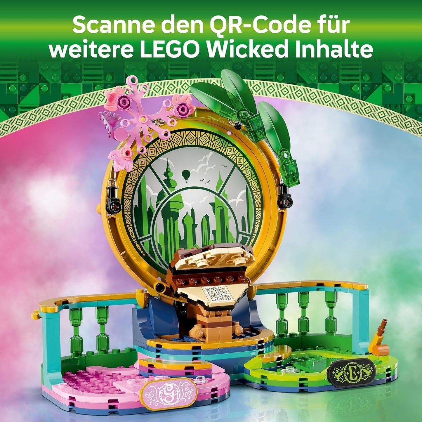 Muñecas LEGO Wicked Elphaba y Glinda - Figura de juguete coleccionable de las Brujas de Oz - Regalo creativo para niñas mayores de 10 años y fans de la película - 75682 Juegos de construcción Besuche den LEGO-Store