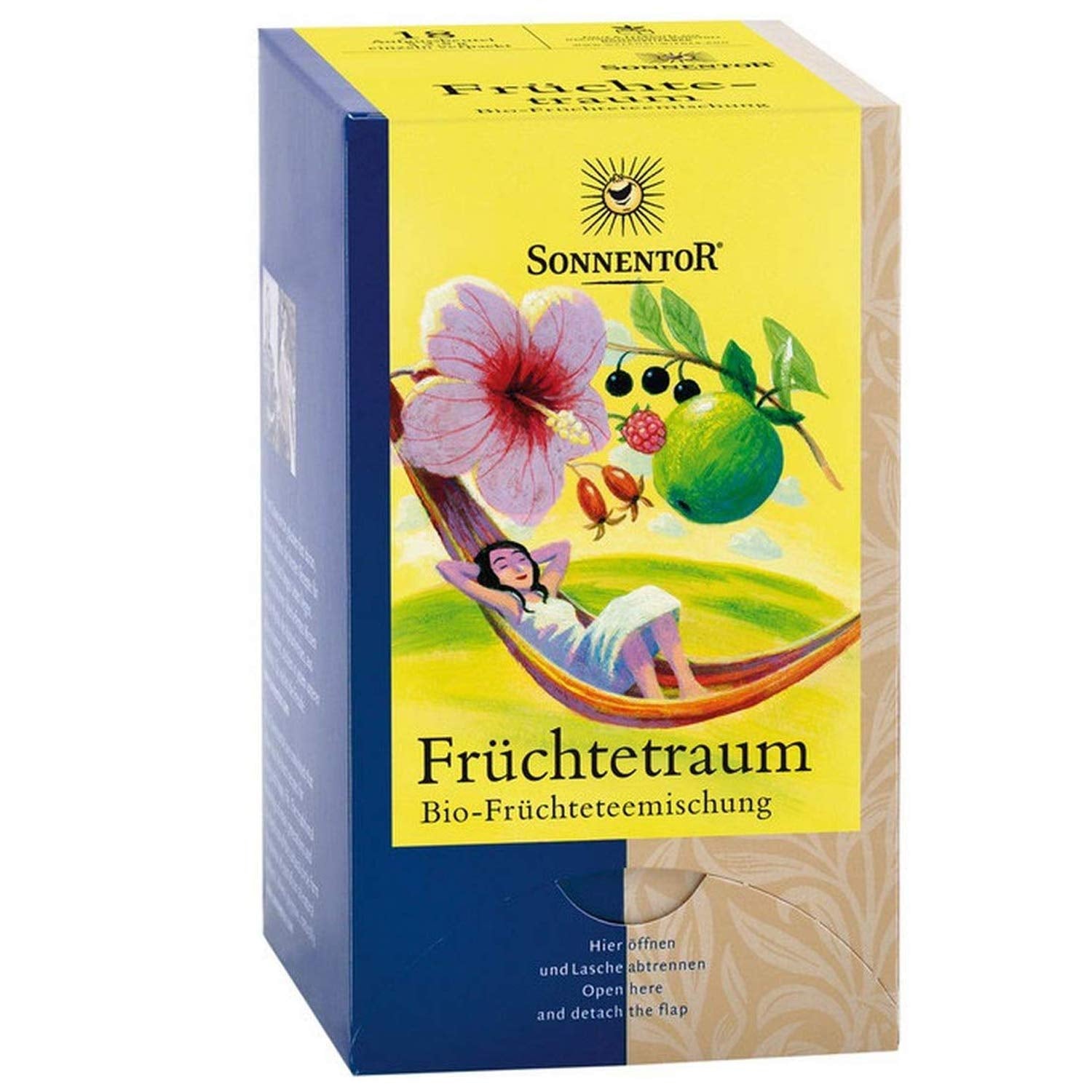 Té de frutas ecológico, Früchtetraum, 45 g