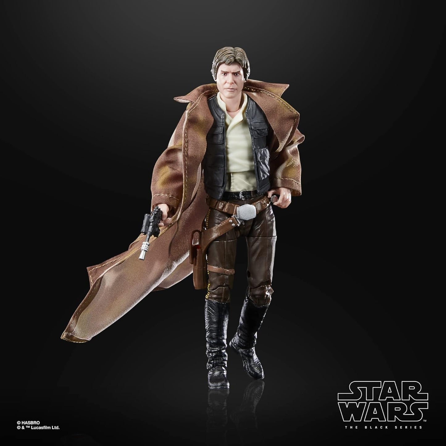 Star Wars Black Series Han Solo, Figura de acción de 15 cm de alto Zu Wars: El regreso del Caballero Jedi Figuras de acción Naty Shop