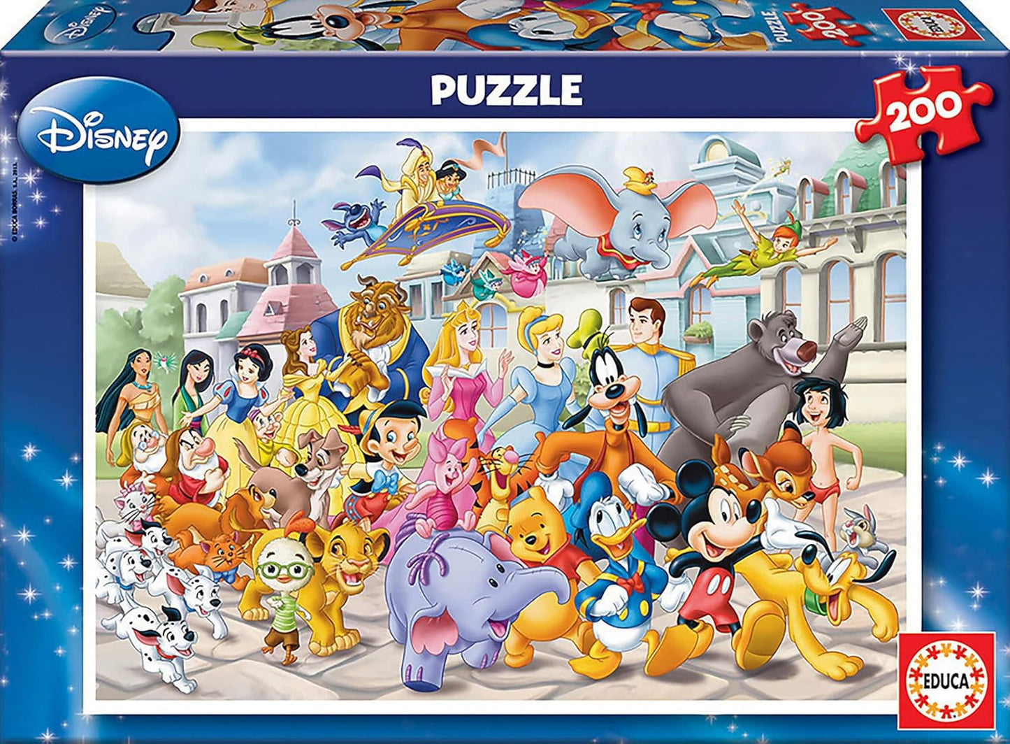 Educa - Puzzle 200 piezas | Disney Parade, Puzzle de 200 piezas para niños a partir de 6 años, Disney World (13289) Puzzle Naty Shop Título predeterminado