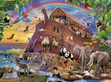 Puzzle para niños Ravensburger - 10038 Unterwegs Mit Der Arche - Arca de Noé Puzzle para niños a partir de 7 años, con 150 piezas en formato XXL Puzzle Naty Shop