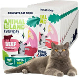 Nassfutter Katze Erwachsene Geschreddertes Corteza en Brühe Hoher Fleischanteil Getreidefrei Alleinfuttermittel, 12 x 85 g