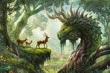 Ravensburger Puzzle 12000808 - El despertar del dragón del bosque - Rompecabezas de 3000 piezas para adultos mayores de 14 años Naty Shop Título predeterminado