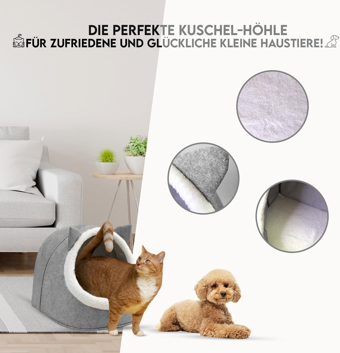 Mantas y Muebles, Mascotas, Casas y Cuevas, Gatos, Camas para gatos, Gatos - camas, colchones