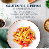 Pasta Barilla Penne Rigate sin gluten elaborada con delicioso maíz y arroz, perfecta para personas celíacas o intolerantes al gluten (14 x 400 g)