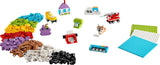 Set creativo LEGO Classic para construir y jugar - set con ladrillos de colores - construye una casa, un perro, un coche divertido, un teclado de piano y un arcoíris - set de manualidades para niños y niñas a partir de 5 años Juegos de construcción Besuche den LEGO-Store