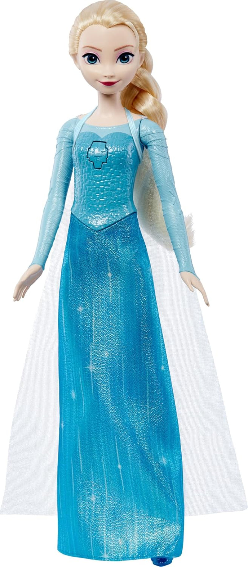Mattel Disney Frozen Toys La muñeca cantante Elsa con un atuendo icónico canta Let It Go de la película Disney Frozen para niños