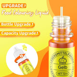 Set colorante alimentario líquido 12 x 12 ml Naty Shop