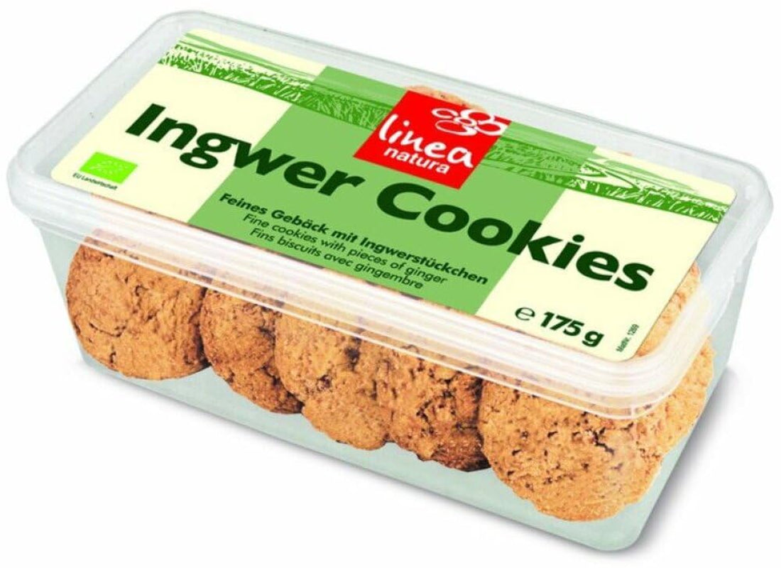 Galletas de jengibre orgánicas, paquete de 6 (6 x 175 g)