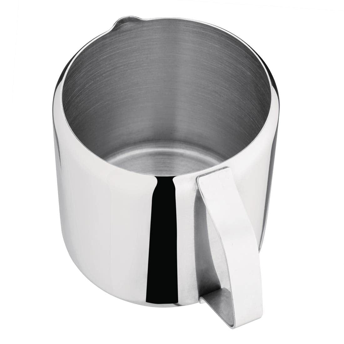 Taza de leche Olympia Concorde, acero inoxidable, 75 x 75 mm, taza, crema, jarra