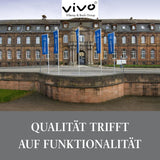 vivo - Grupo Villeroy & Boch – Vajilla Essential Blanco 18 tlg. Weiß, Spülmaschinenfest, Mikrowellensicher, Geschirr Set für 6 Personen, Müslischalen, Speiseteller, Dessertteller, Premium Porzellan