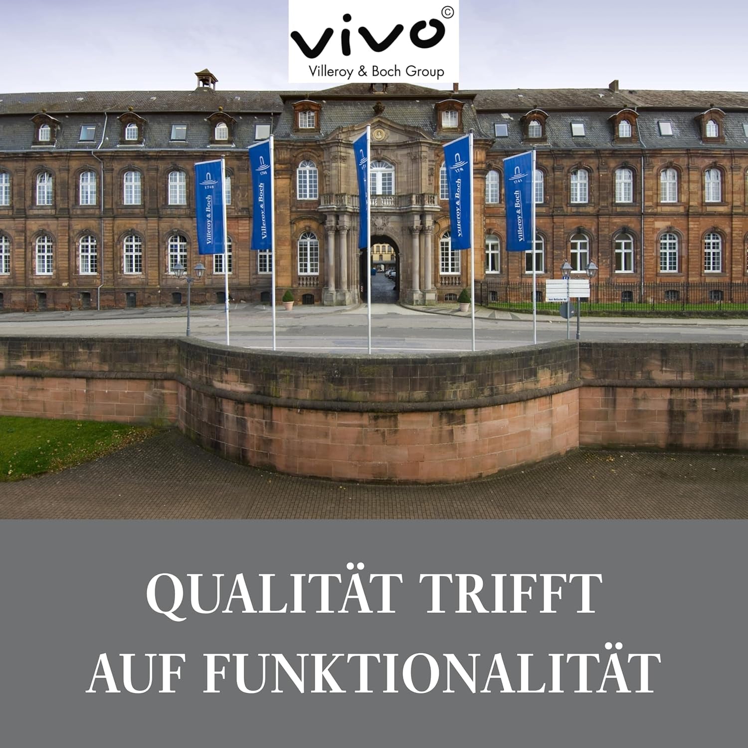 vivo - Grupo Villeroy & Boch – Vajilla Essential Blanco 18 tlg. Weiß, Spülmaschinenfest, Mikrowellensicher, Geschirr Set für 6 Personen, Müslischalen, Speiseteller, Dessertteller, Premium Porzellan
