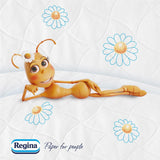 Regina Cartacamomilla - 8 Rollos de Papel Higiénico, 300 Hojas Esponjosas, 3 Capas, Suave y Firme, Envase de Papel Reciclable