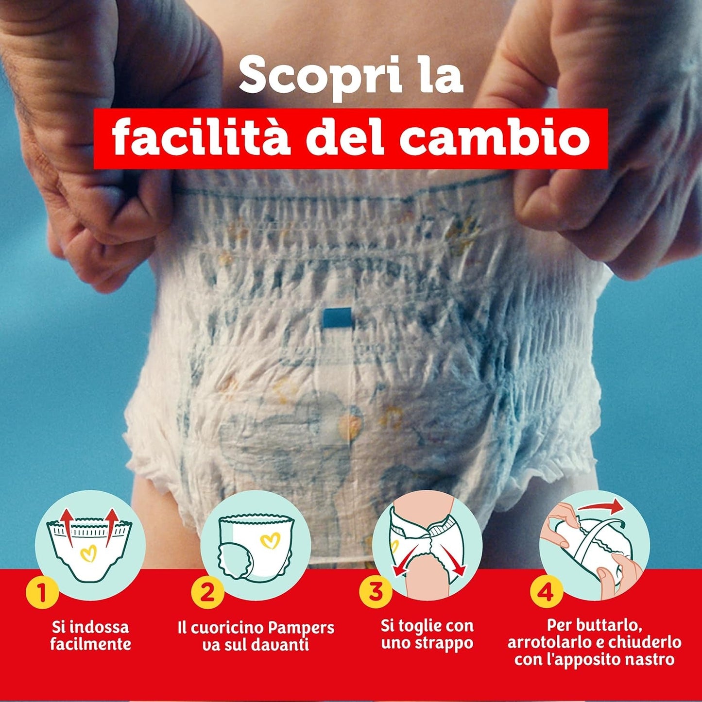 Pañales Pampers Baby Dry Junior, paquete doble DWCT, talla 5 (12-18 kg), 28 pañales