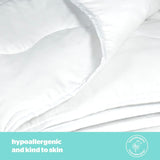 Silentnight Summer Breeze Edredón para Cama Individual 2,5 Tog Edredón Ligero de Verano Ideal para Noches Cálidas y Dormitorios Calurosos Hipoalergénico y Lavable a Máquina Cama Individual 200 X 135 Cm Edredones y Edredones Naty Shop