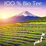 Anna'S Teapot Sencha Bolsitas de té verde orgánico - Té verde japonés orgánico 20 bolsitas piramidales en una bolsa resellable