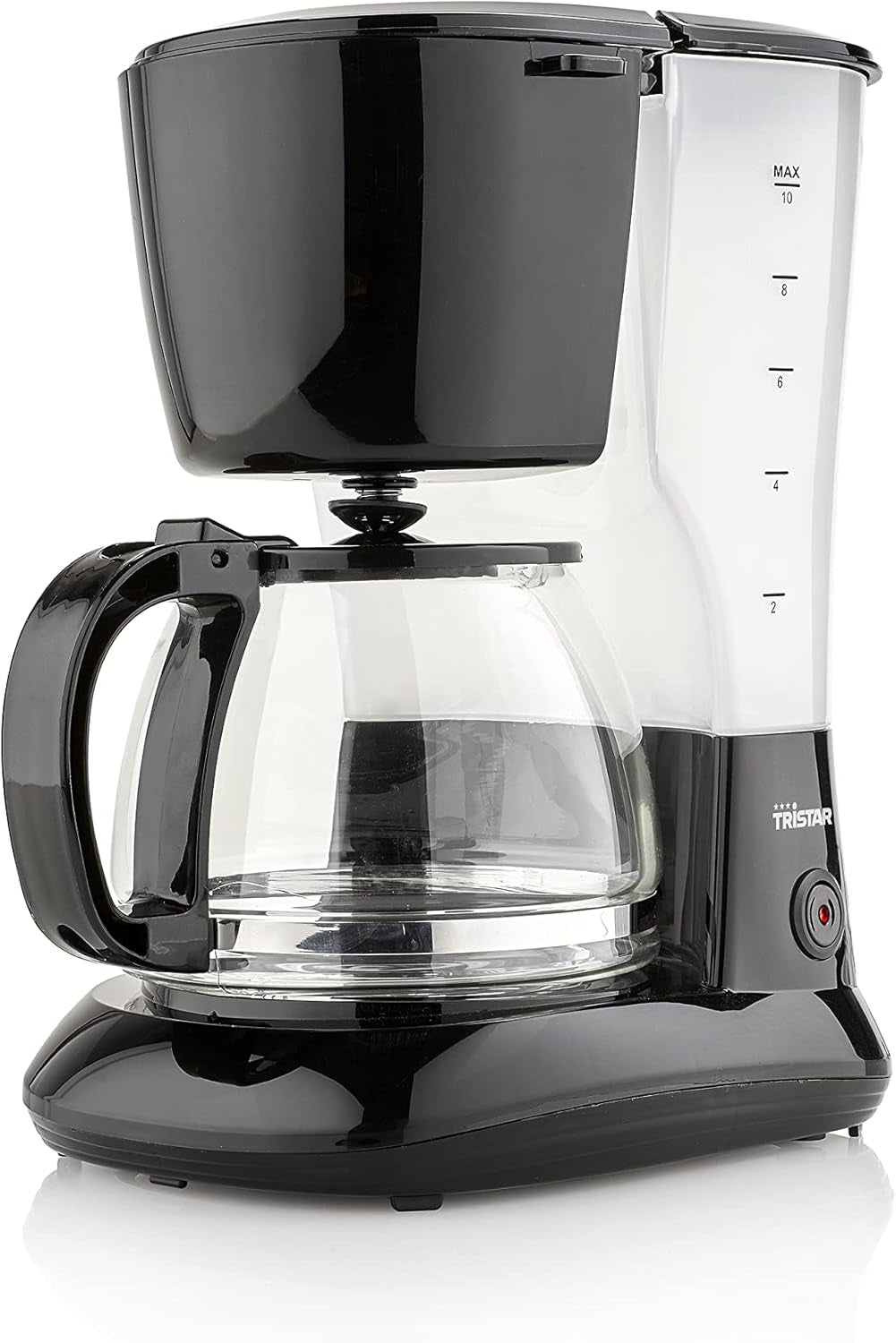 Cafetera Tristar 1,25 L - Para 10-12 tazas, También apta para camping, CM-1245, Negra
