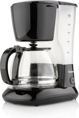 Cafetera Tristar 1,25 L - Para 10-12 tazas, También apta para camping, CM-1245, Negra