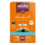 Caffè Mauro Torrefazione Kaffeekapseln Espresso Avvolgente, Intensität 8/10-144 Kapseln Compatible with Kaffeemaschinen der Marke Lavazza* A Modo Mio*, 144 Stück, Hergestellt in Italien