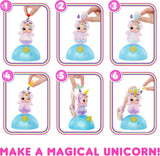 Jajaja ¡Sorpresa! Unicorns Tots: incluye 1 muñeco con cuerpo transparente y efecto lámpara de lava, empaque blindado, 8 muñecos coleccionables con 2 mezclas de colores, para edades de 4 años en adelante