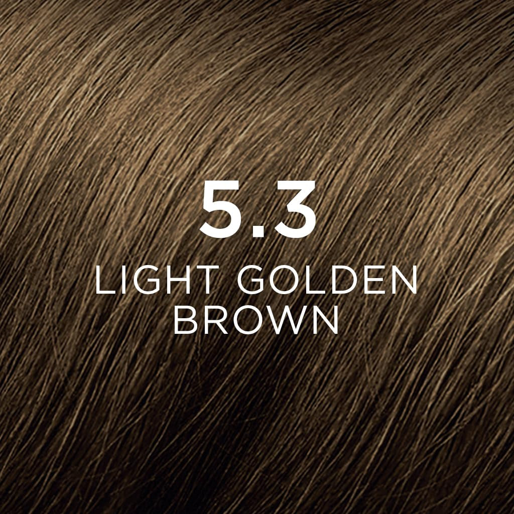 Coloración permanente, 5.3 Castaño Claro Dorado Naty Shop tinte para el cabello