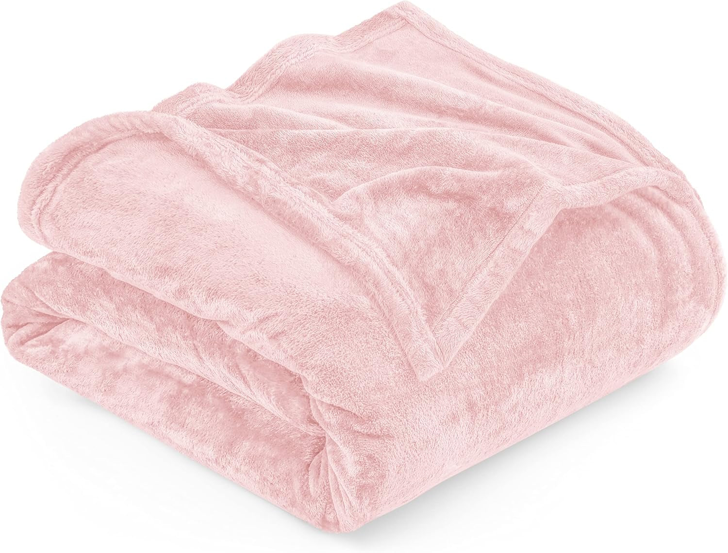 Utopia Ropa de cama Acogedora manta polar [228 x 228 cm, gris] Manta suave, ligera, cálida y esponjosa Manta cómoda y transpirable para cama, sofá, camas y mantas Besuche den Utopia Bedding-Store Rosa 228 x 167 cm