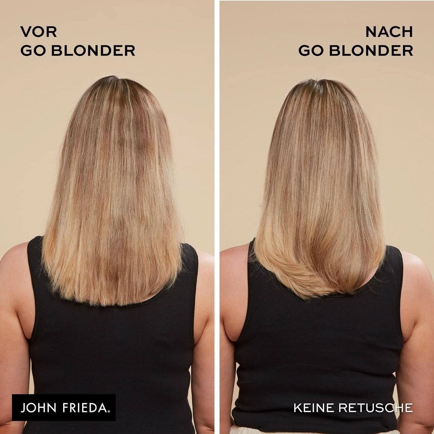 John Frieda Sheer Blonde Go Blonder Champú, 250 ml Ducha y Baño Naty Shop