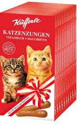 Küfferle lenguas de gato 10x75g multipack, chocolate con leche, 10 piezas