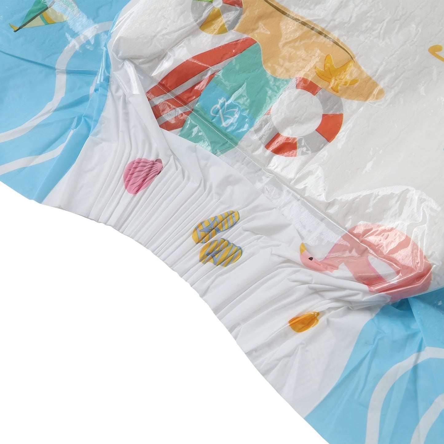 CutiePlusU Pañales para adultos, paquete de 10, pañales desechables para mujeres y hombres, máxima absorbencia durante la noche - I Love Summer (tamaño mediano 71-96 cm)