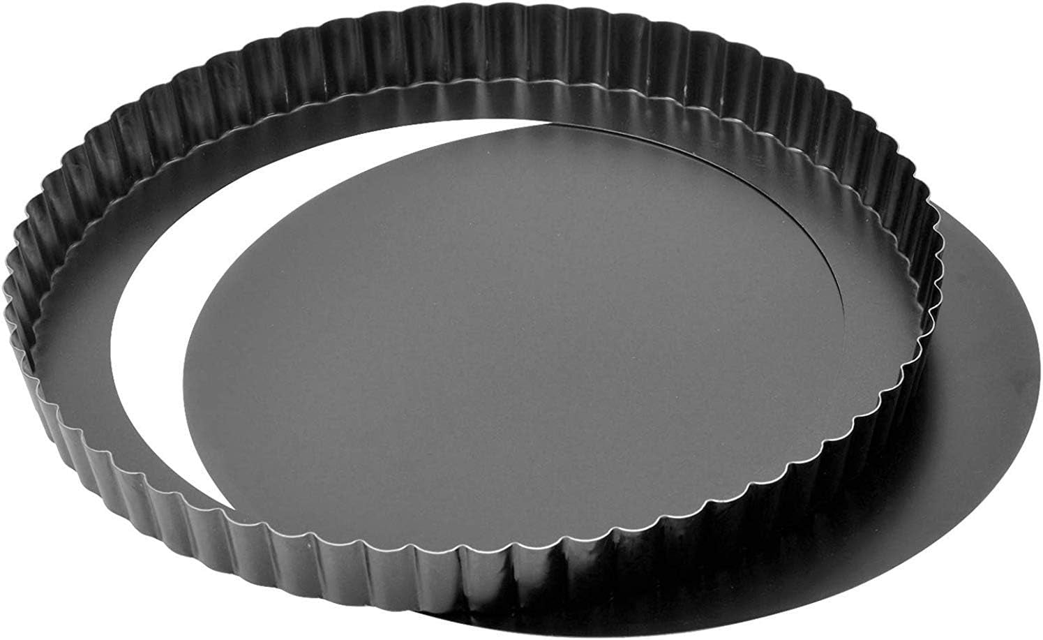 Kaiser Classic Tarteform Mit Hebeboden 28 Cm, Quicheform Antihaftbeschichte & Inspiration Muffinform Blech Für 12 Muffins, Muffin Backblech 38 X 27 Cm, Beschichtet, Standardgröße Moldes y bandejas para horno Naty Shop